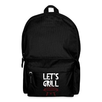 grill grillen - Rucksack - Schwarz - Vorne