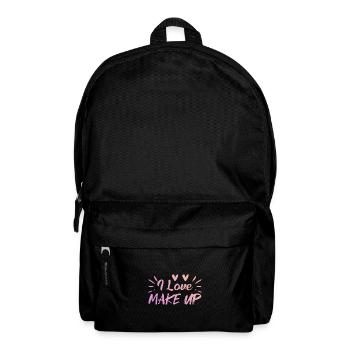 I love makeup - Backpack - black - Front