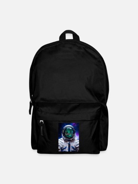 Panther Chamäleon Spaceman Astronaut - Rucksack - Schwarz