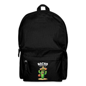Nicht nur ein gewöhnlicher Steuerberater, Kaktus - Rucksack - Schwarz - Vorne