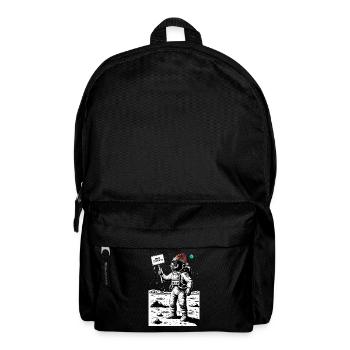 Joyeux Noël Astronaute - Vacances le lundi - Sac à dos - noir - Devant