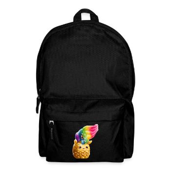 Ananas licorne - Sac à dos - noir - Devant
