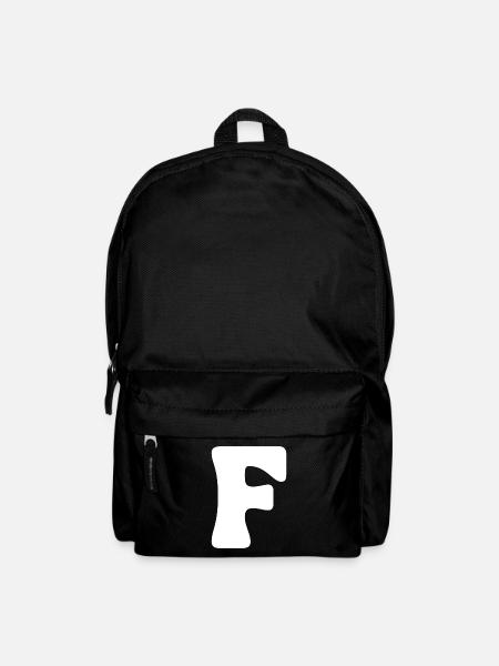 F - Rucksack - Schwarz