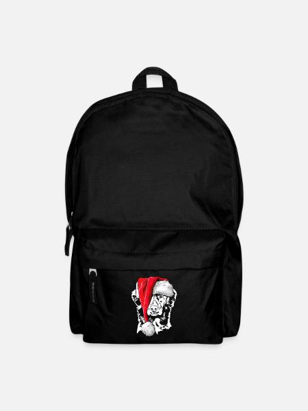 Santa Nova Scotia Duck Tolling Retriever Weihnacht - Rucksack - Schwarz