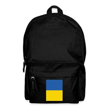 Solidarity with Ukraine - Backpack - black - Front