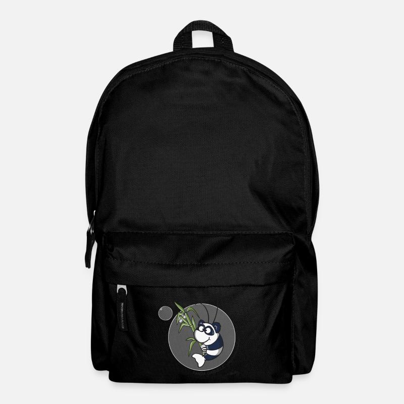 Panda Garnele - Rucksack - Schwarz