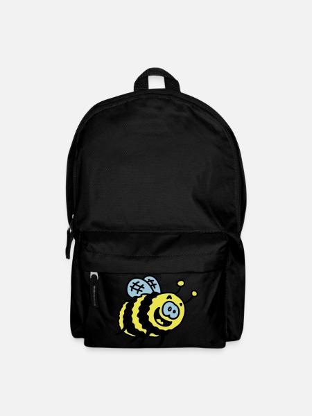 lustige Hummel 3 - Rucksack - Schwarz