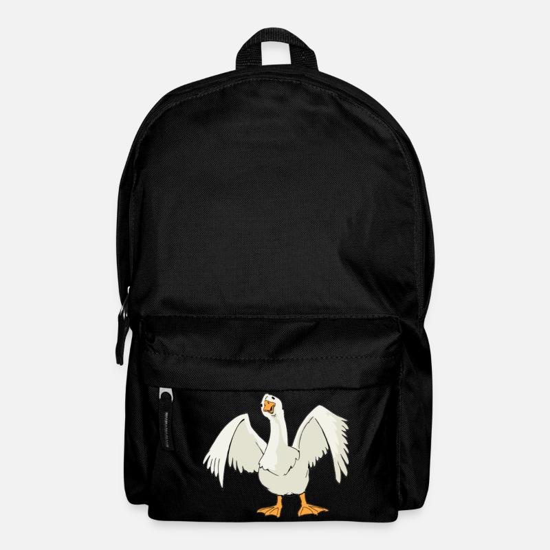 Gans Comic - Rucksack - Schwarz