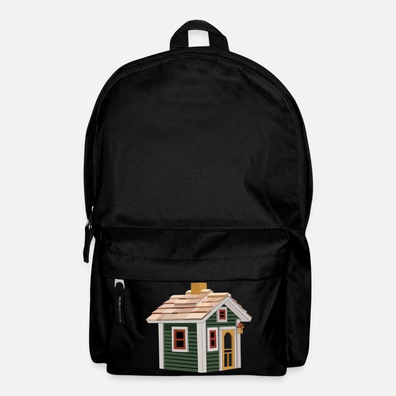 Hütte - Rucksack - Schwarz