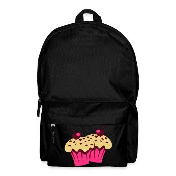 backfrische Muffins - Rucksack - Schwarz - Vorne