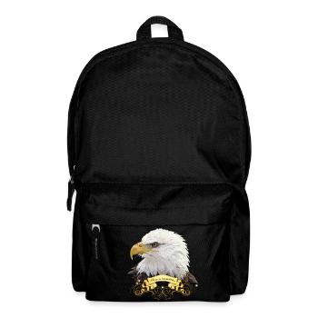 Amerikanischer Pigargo - Rucksack - Schwarz - Vorne