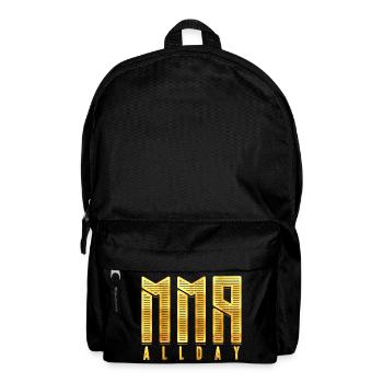 MMA - Kampfsport - mixed martial arts - Rucksack - Schwarz - Vorne