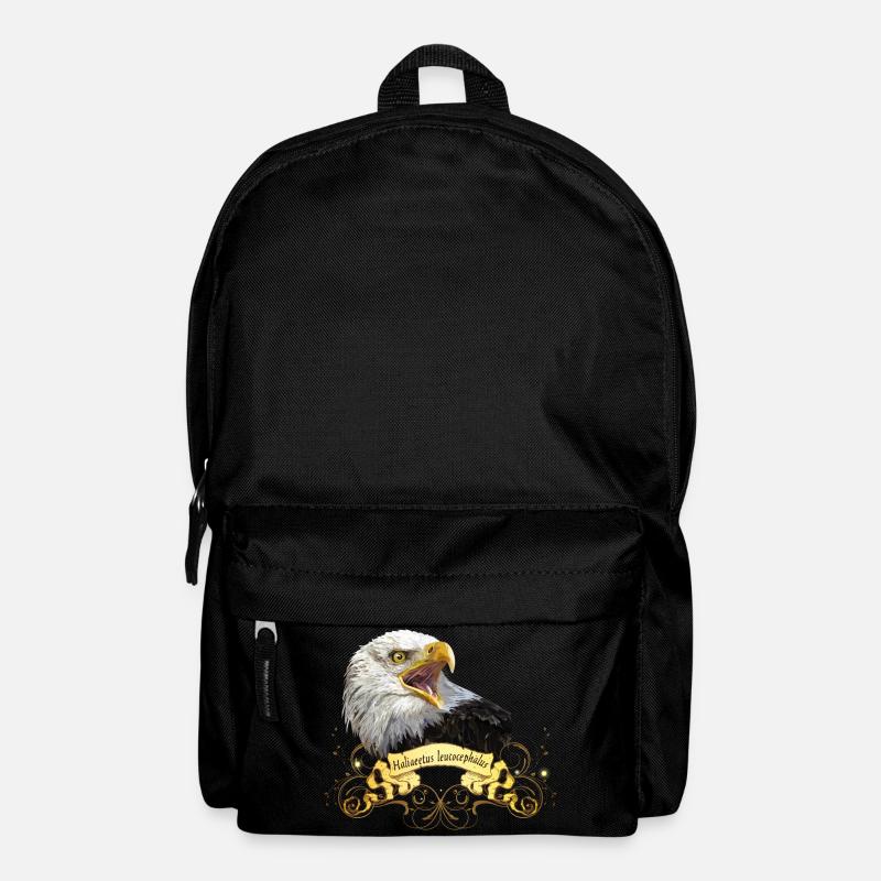 Weißkopfseeadler - Rucksack - Schwarz