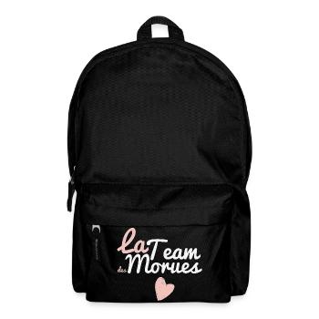 Das Team von Monues Rose - Rucksack - Schwarz - Vorne