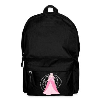 Prinzessin Glitzer - Rucksack - Schwarz - Vorne