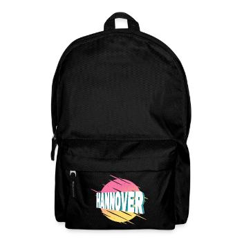 Hanovre Allemagne City Font Vintage Rétro - Sac à dos - noir - Devant