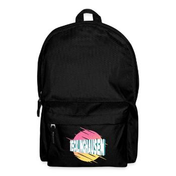 Recklinghausen Deutschland Schrift Vintage Retro - Rucksack - Schwarz - Vorne