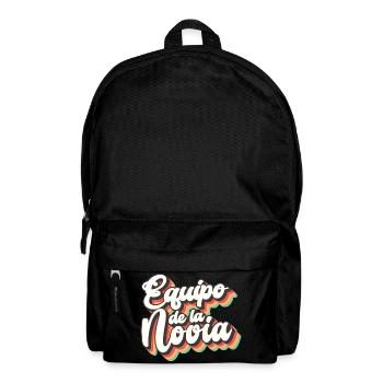 Equipo dela Novia Team Bride Wedding Bridesmaid - Backpack - black - Front