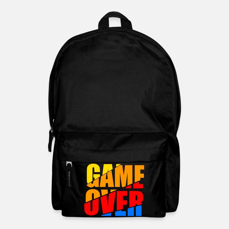 game over - Rucksack - Schwarz
