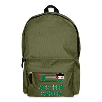 Équipe du Sahara occidental de football - Sac à dos - vert olive - Devant