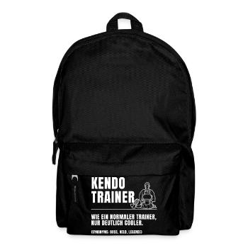 Kendo Trainer Definition - Rucksack - Schwarz - Vorne