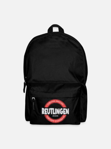 Reutlingen Deutschland Stadt Skyline Heimat Liebe - Rucksack - Schwarz