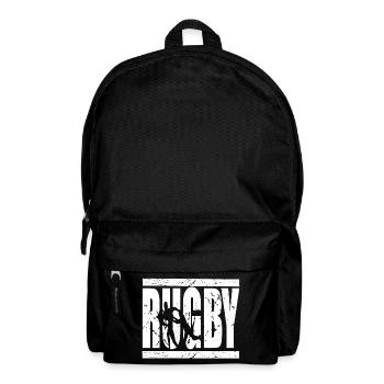 Rugby is Life - Backpack - black - Front