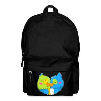 Amour de perroquet - Sac à dos - noir - Devant