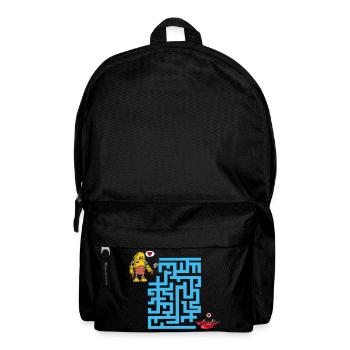 Das Labyrinth der Liebenden - Rucksack - Schwarz - Vorne