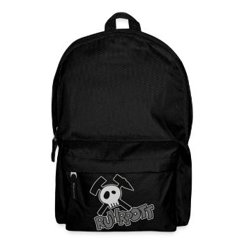 Ruhrpott-Pirat - Rucksack - Schwarz - Vorne