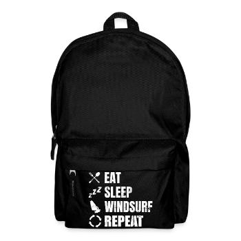 Eat Sleep Windsurf Repeat - Backpack - black - Front