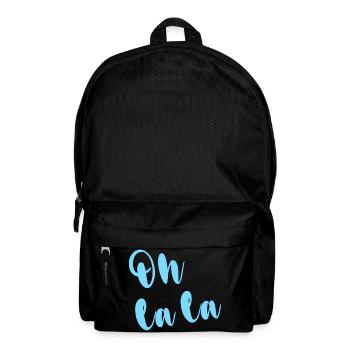 OH LA LA - Rucksack - Schwarz - Vorne