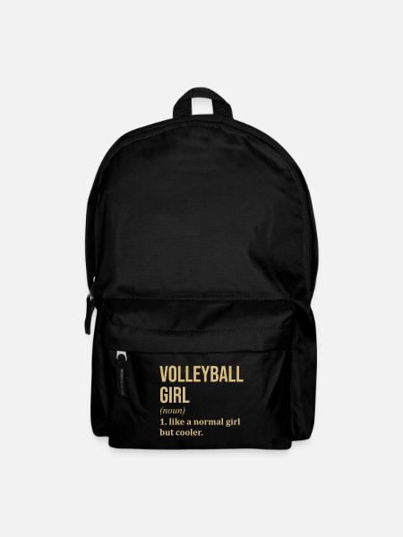 Volley-ball-ball Volley-volley-ball - Sac à dos - noir