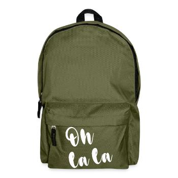 OH LA LA - Rucksack - Olivgrün - Vorne