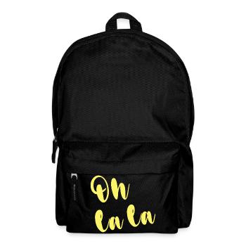 OH LA LA - Rucksack - Schwarz - Vorne