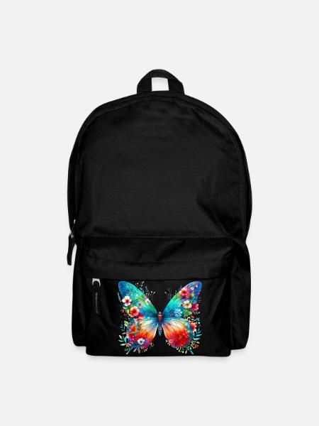 Papillon - Sac à dos - noir