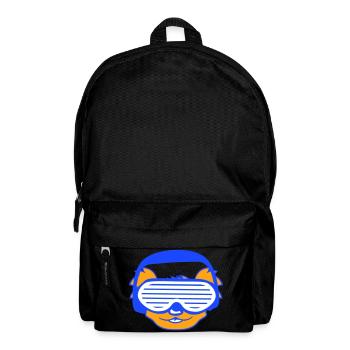 DJ Koala Bear Head Visage d’ours Koala australien - Sac à dos - noir - Devant