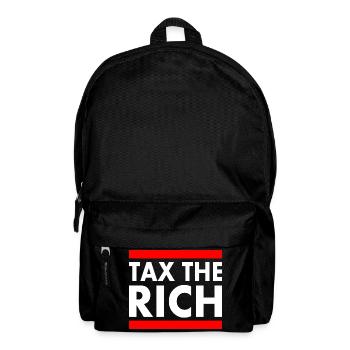 Tax the rich - Sac à dos - noir - Devant