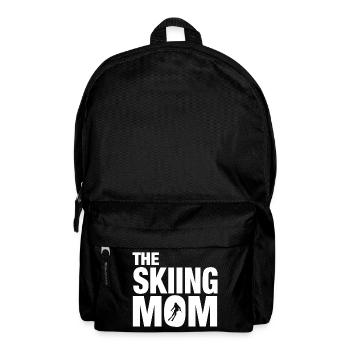 The Skiing Mom - Rucksack - Schwarz - Vorne