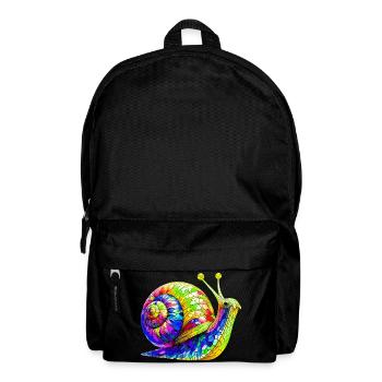 Schnecke - Rucksack - Schwarz - Vorne