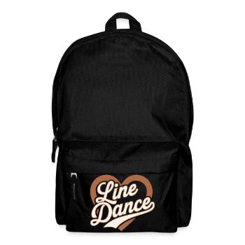 Line Dance - Rucksack - Schwarz - Vorne