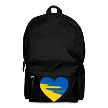 Ukraine Heart - Backpack - black - Front