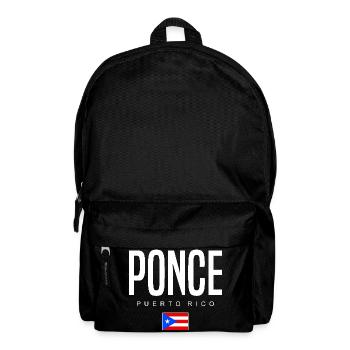 Ponce Puerto Rico Puerto Rican - Backpack - black - Front