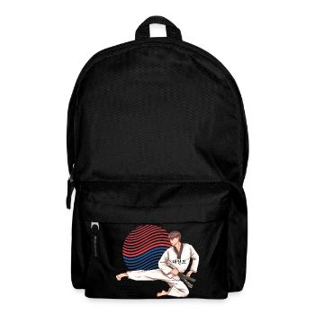 Taekwondo Korea Fighter – Martial Arts Style - Backpack - black - Front