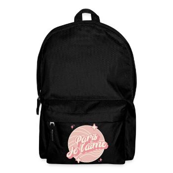 paris I love you - Backpack - black - Front