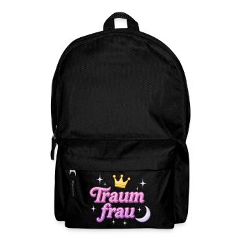 traumfrau / y2k statement spitzname design  - Rucksack - Schwarz - Vorne