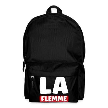flemme - Sac à dos - noir - Devant