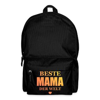 Beste Mama Der Welt - Rucksack - Schwarz - Vorne