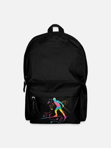 Skilangläufer Skilanglauf - Rucksack - Schwarz