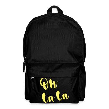OH LA LA - Rucksack - Schwarz - Vorne